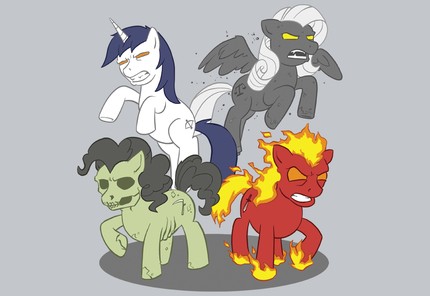 The Four Ponies of The Apocalypse