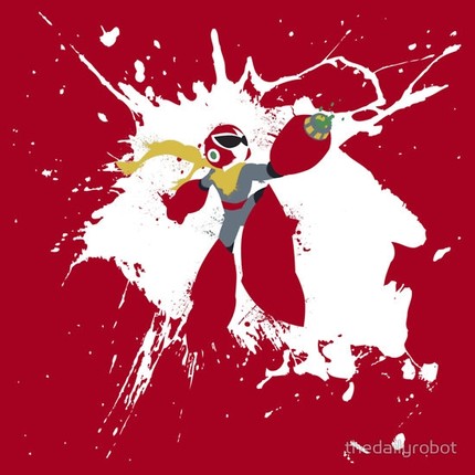 Protoman Paint Explosion