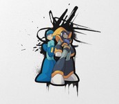 Rockman & Forte Graffiti