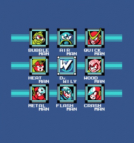 Mega Man Stage Select
