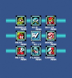 Mega Man Stage Select
