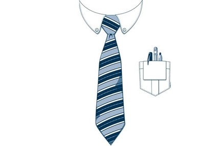 Office Guy Shirt and Tie