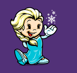 Vintage Snow Queen Elsa