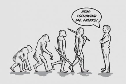 Evolution - Stop Following Me Freak