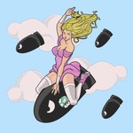 Warpzone Bombshell Peach