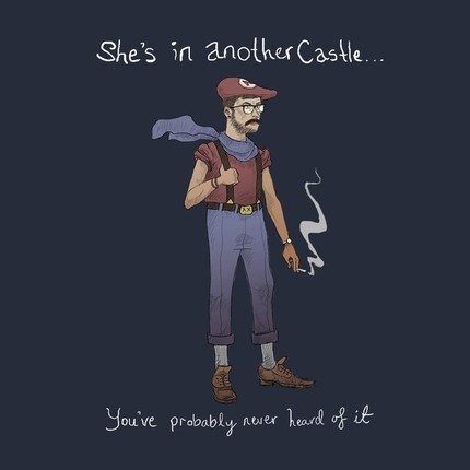 Hipster Mario