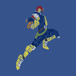 Captain Falcon Typography | Justice is Served