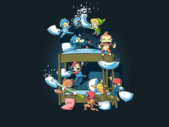Smash Bros Pillow Fight