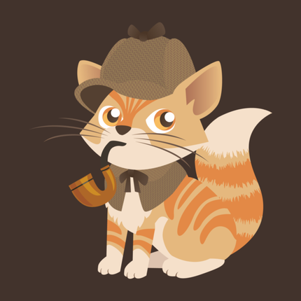 Sherlock Holmes Kitten