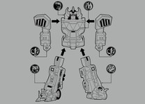 Assemble Megazord