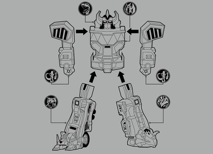 Assemble Megazord