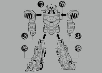 Assemble Megazord