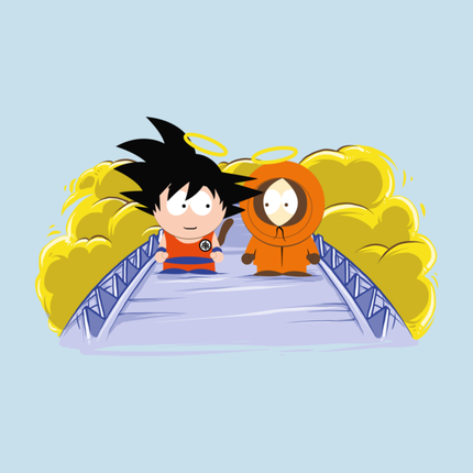 Goku and Kenny In Heaven