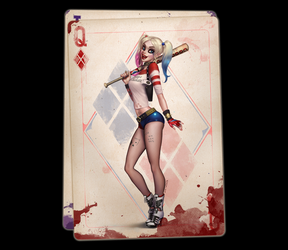 Quinn of Diamonds - Suicide Deck