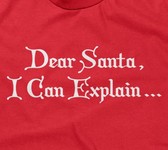Dear Santa, I Can Explain...