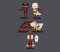 Saitama x Deadpool Fusion