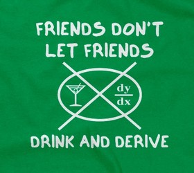 Friends Don't Let Friends Drink And Derive
