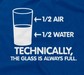 Technically, The Glass Is Always Full