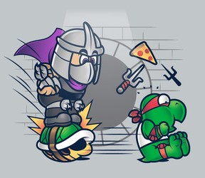 It's-a Me. Oroku Saki!