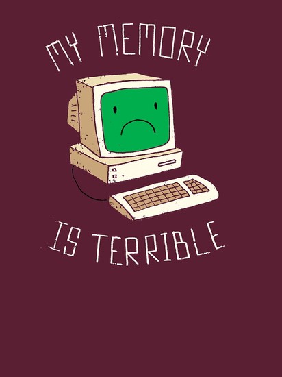 My Memory Is Terrible
