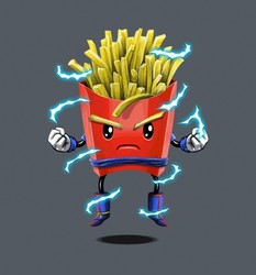 Saiyan Fries
