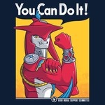 Handsome Supportive Shark-Man