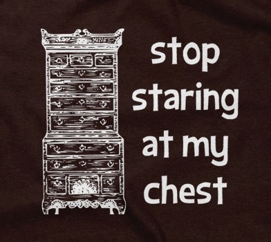 Stop Staring At My Chest