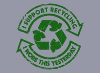 I Support Recycling - I Wore This Yesterday