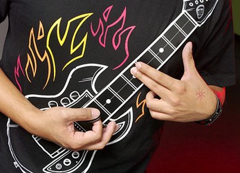 Electronic Rock Guitar Shirt