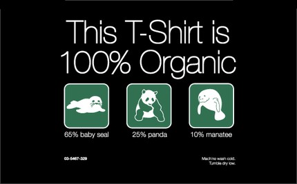 This T-Shirt is 100% Organic