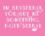 Buysexual