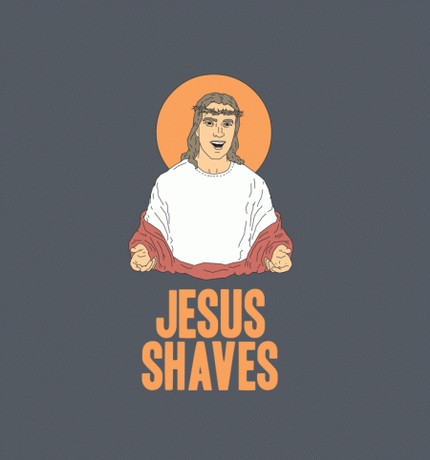 Jesus Shaves