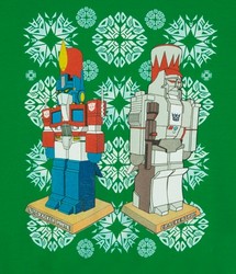 Faux Transformers Ugly Christmas (Sweater)