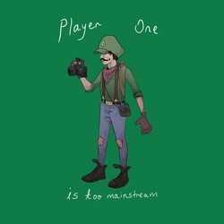 Hipster Luigi