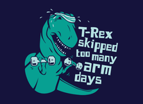 T-Rex Skipped Too Many Arm Days